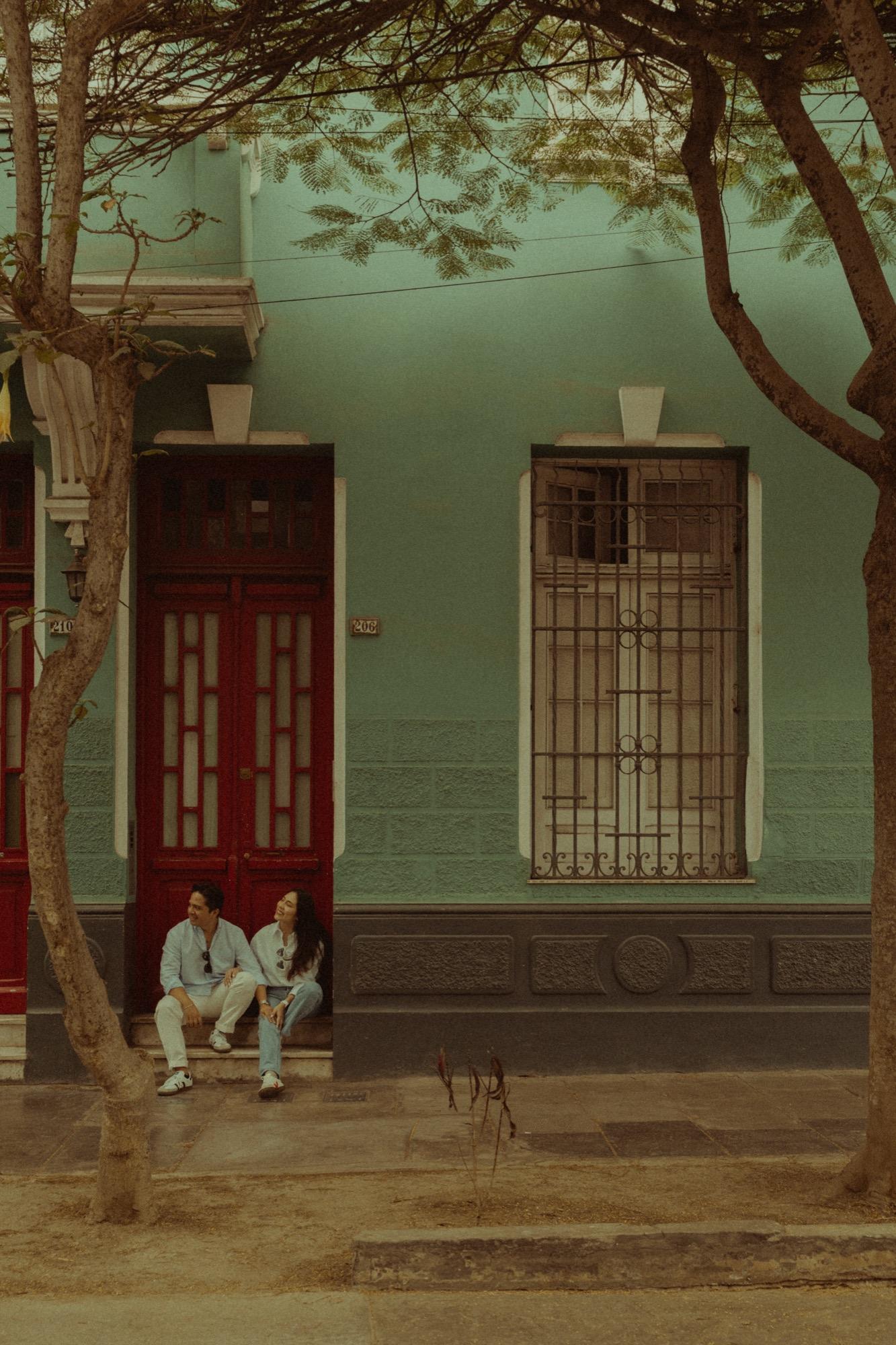 Karina y Luis en Lima